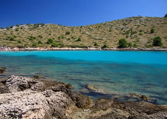 In With Sea View, Balcony, Air Conditioning, Wifi Apartamento Tisno